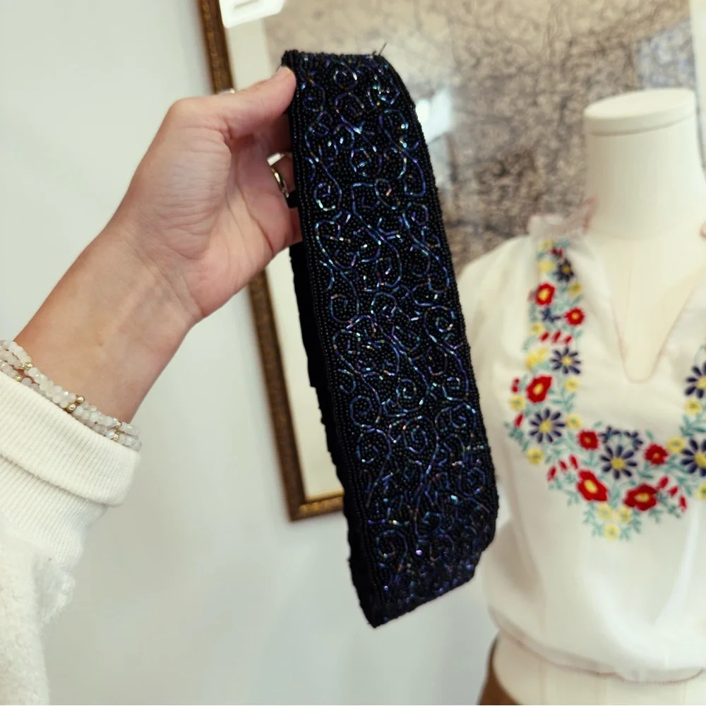 ✨ FREE PEOPLE beaded waist belt